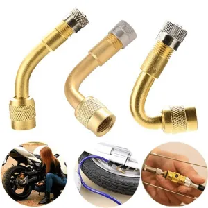 Universal Tire Valve Extension Adapter for Cars Trucks Bikes