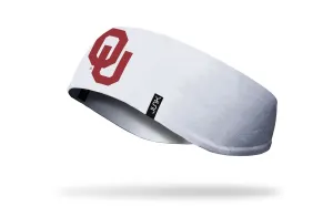 University of Oklahoma: Logo White Ear Warmer