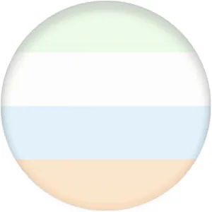 Unlabelled Pride Flag Small Pin Badge