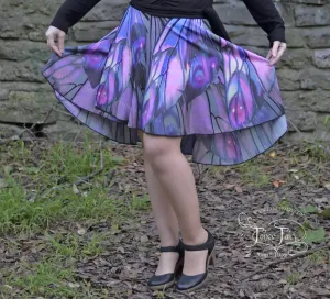 Unseelie Ellette Fairy Wing Wrap Skirt Made to Order