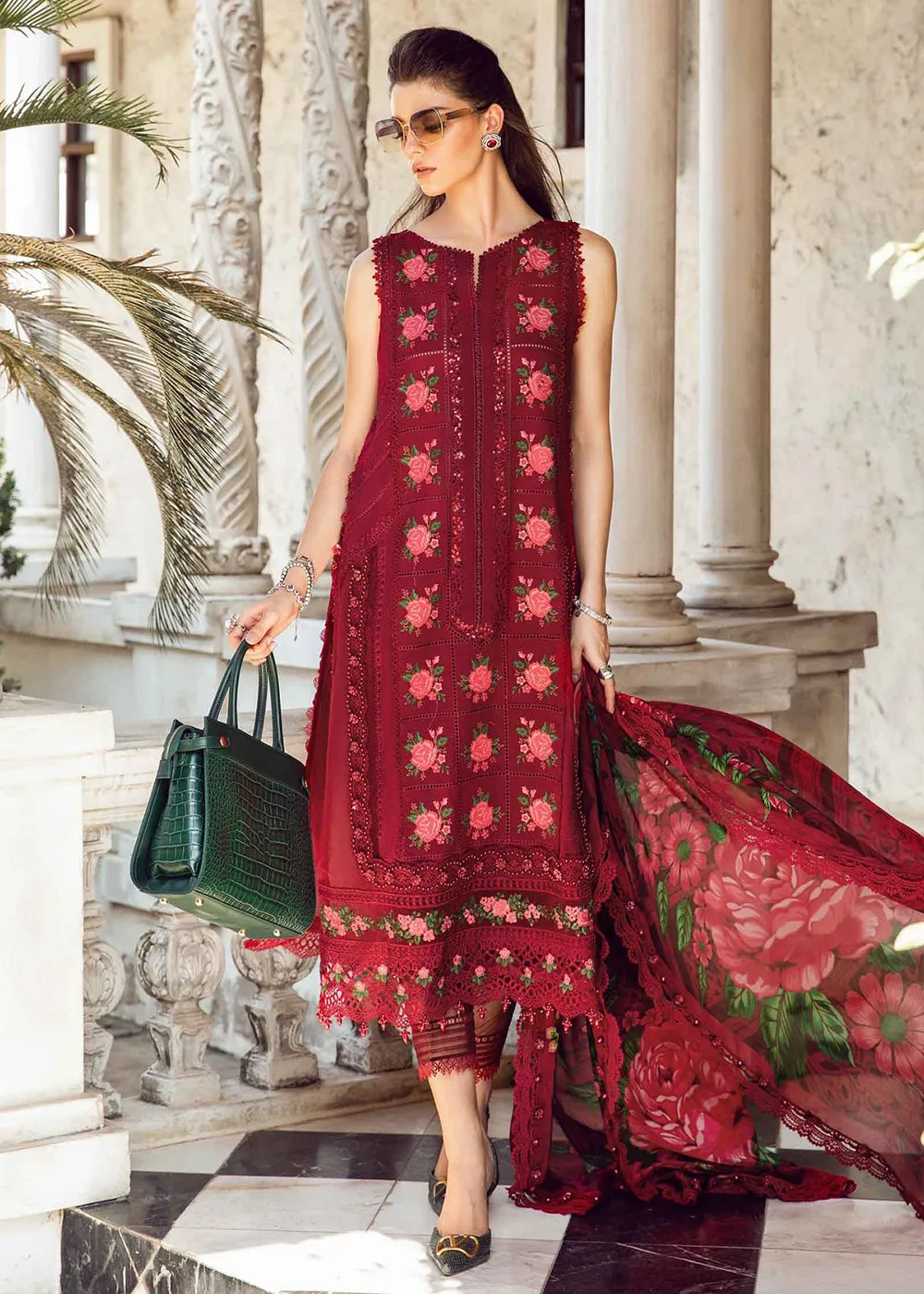 Unstitched Luxury Lawn Eid 2 Edition '24 by Maria B | EL-24-05