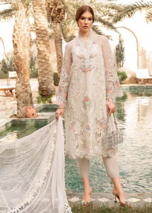 Unstitched Voyage a' Luxe Lawn '24 by Maria B | D-2405-A