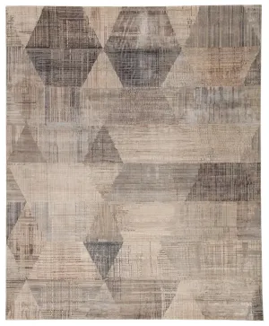 Unstring by Kavi UBV08 Grey/Tan Rug