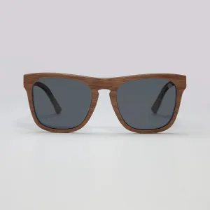 UOS Wave Hog Sunglasses - Brown Wood