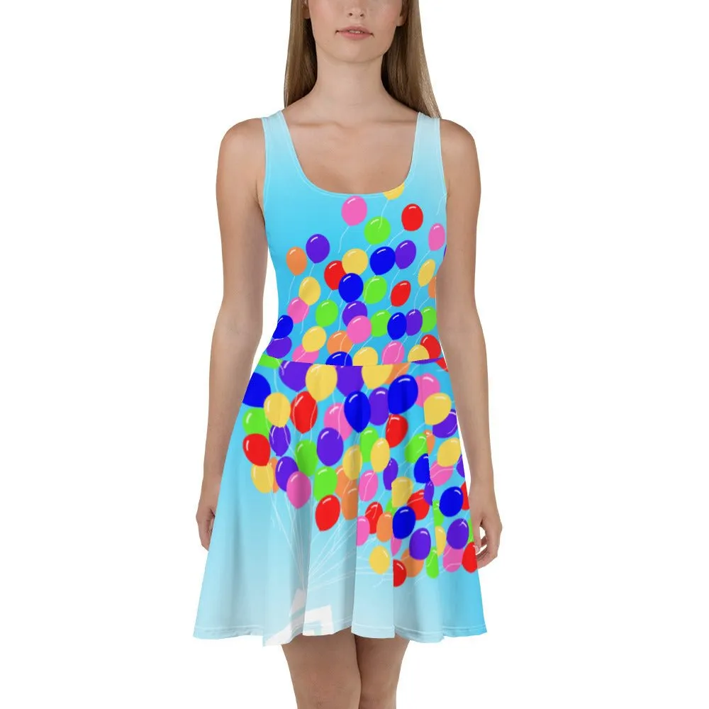 Up in the Air Skater Dress