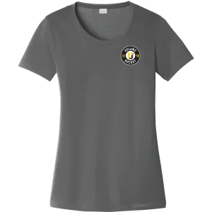 Upland Country Day School Ladies PosiCharge Competitor Cotton Touch Scoop Neck Tee