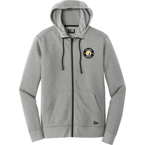 Upland Country Day School New Era Tri-Blend Fleece Full-Zip Hoodie