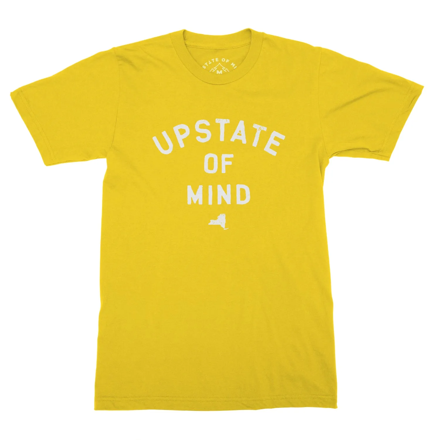 Upstate of Mind Tee - Golden Yellow