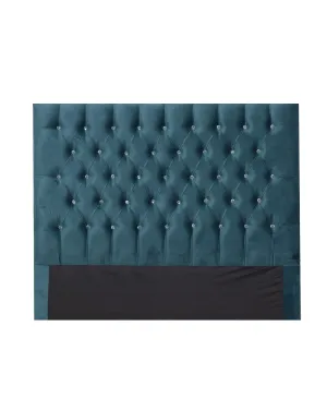 Urban Decor Megan Teal Fits Up to Queen Headboard