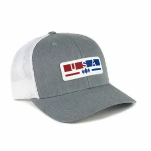 USA Patch Trucker Hat