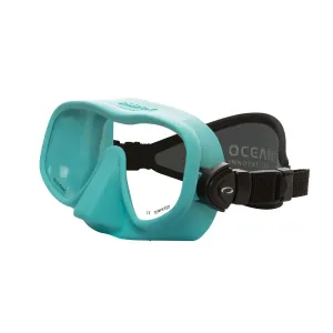 Used Oceanic Shadow Mini Scuba Mask - Sea Blue