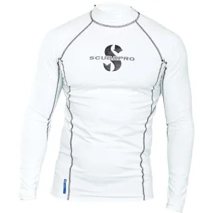 Used ScubaPro Men's T-Flex UPF 80 Long Sleeve Rash Guard - Ice, Size - SM