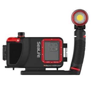 Used SeaLife SportDiver Pro 2500 Set Underwater Housing for Apple’s iPhone