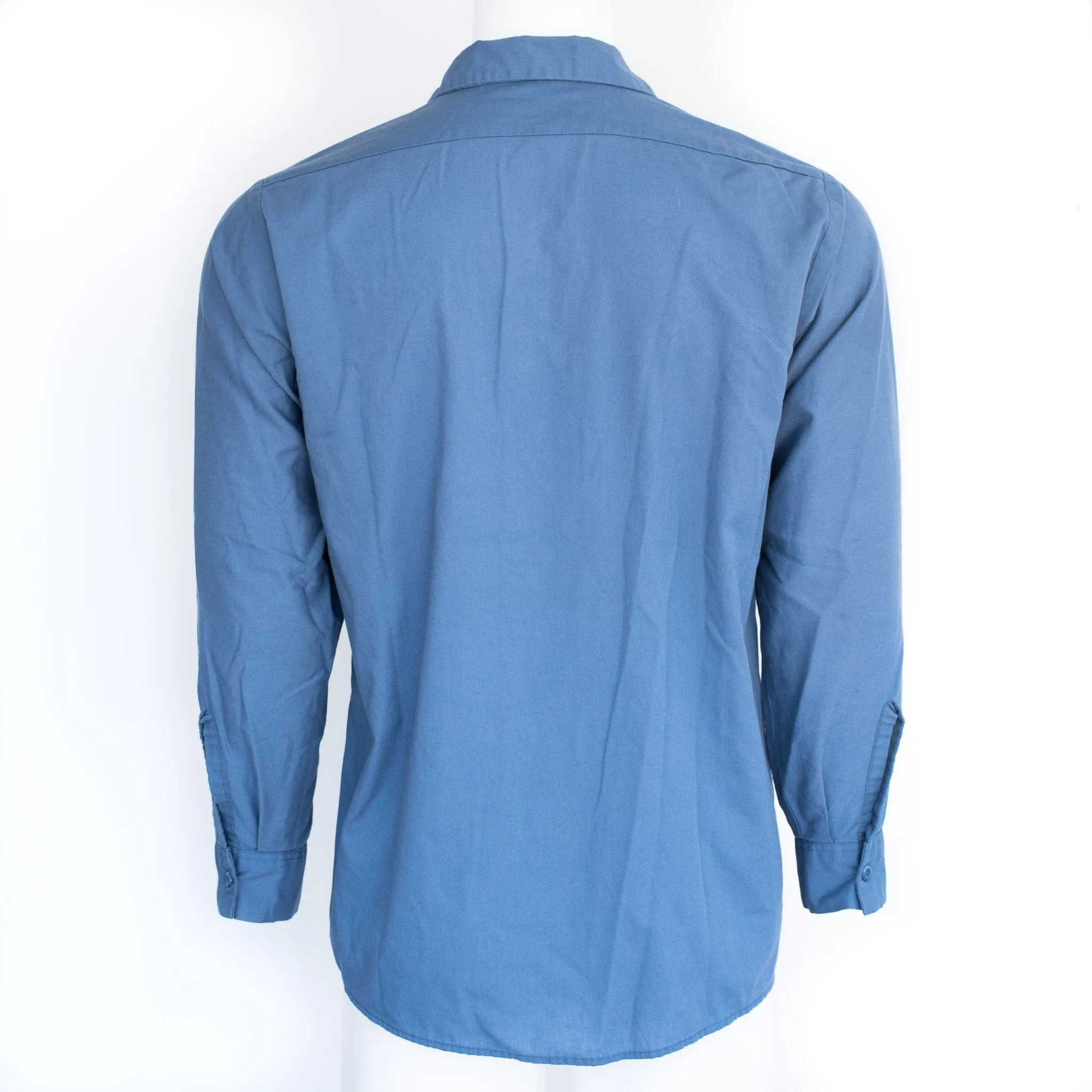 Used Standard Solid Color Work Shirt - Long Sleeve