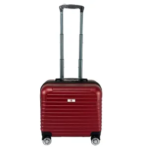 USHA SHRIRAM Abs(16 Inch) Hard Shell Luggage Bag For Kid Trolley Suitcase For Travel Small Travel Luggage For Men Women 360 Degree Spinner Wheel Travel Bags For Luggage Trolley Carry On Suitcase(Red)