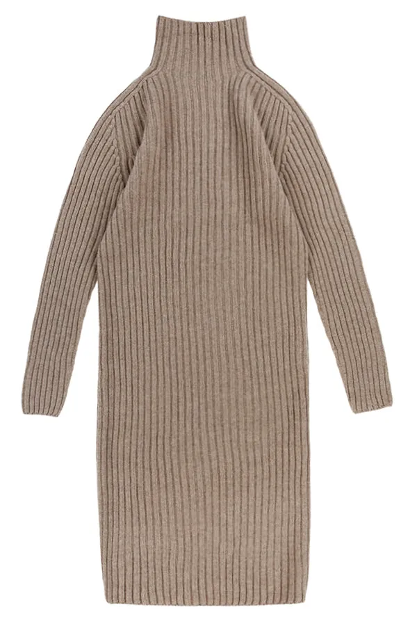 Utö Knitted Dress Brown