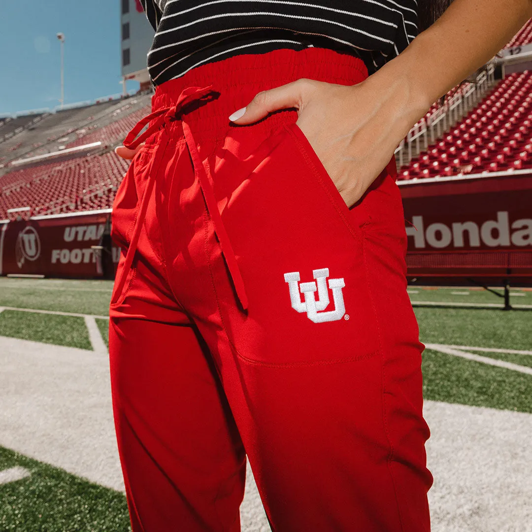 Utah Destination Joggers, Crimson