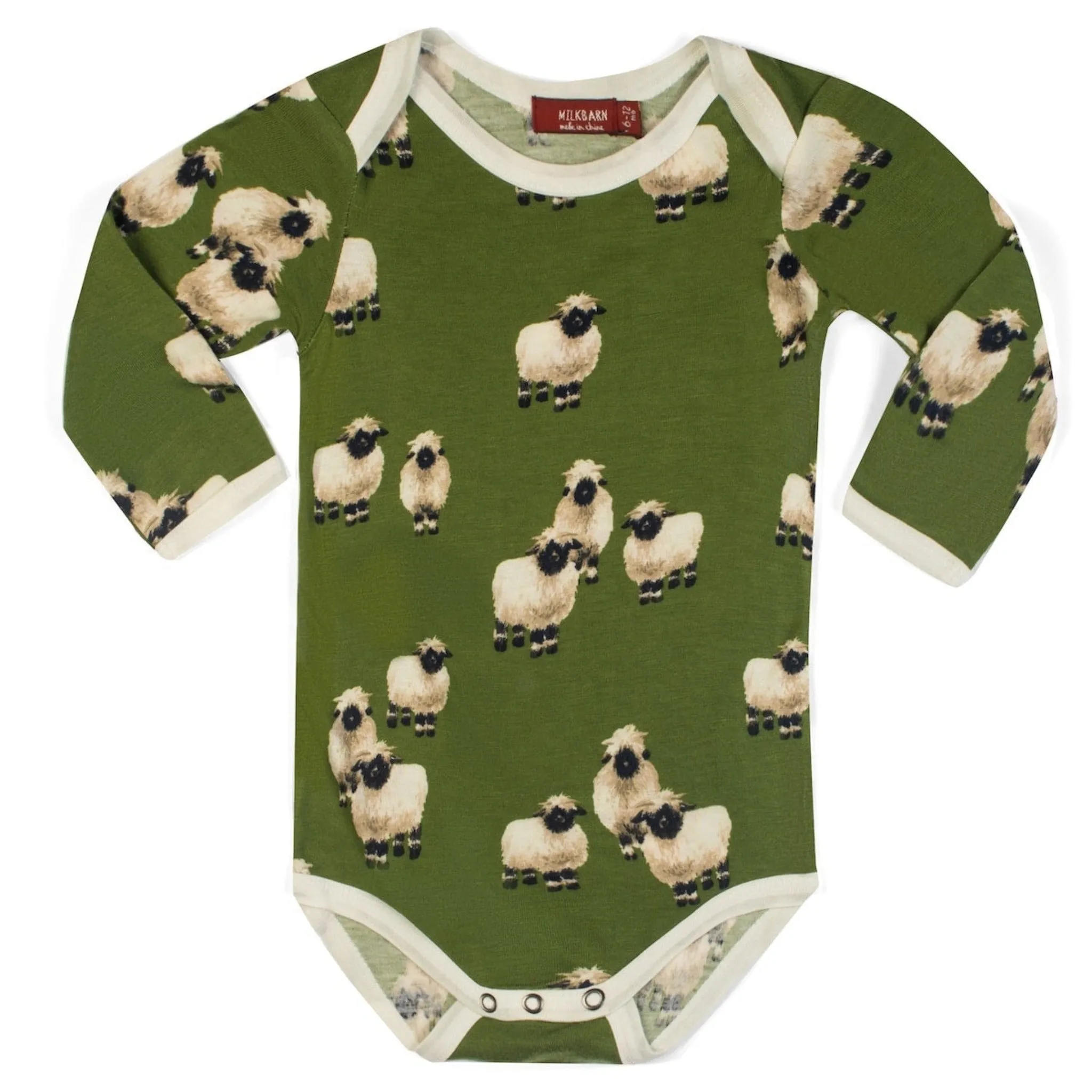 Valais Sheep Long Sleeve Onesie