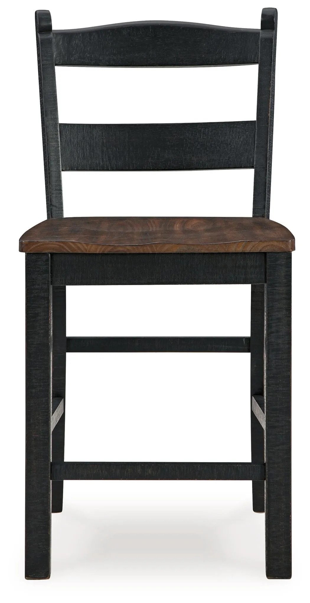 Valebeck - Black / Brown - Barstool (Set of 2)