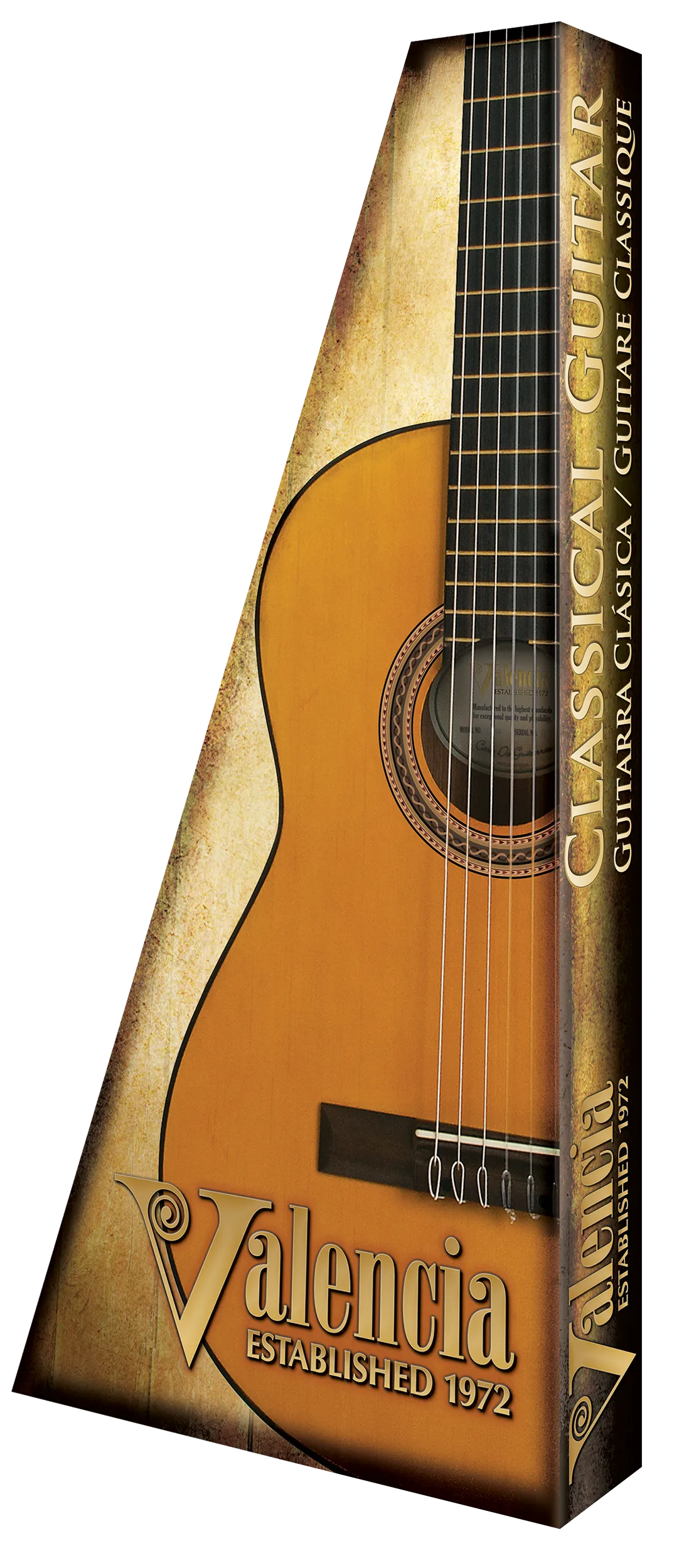 Valencia | VC101K | Classical Guitar Package | 1/4 Size | Natural