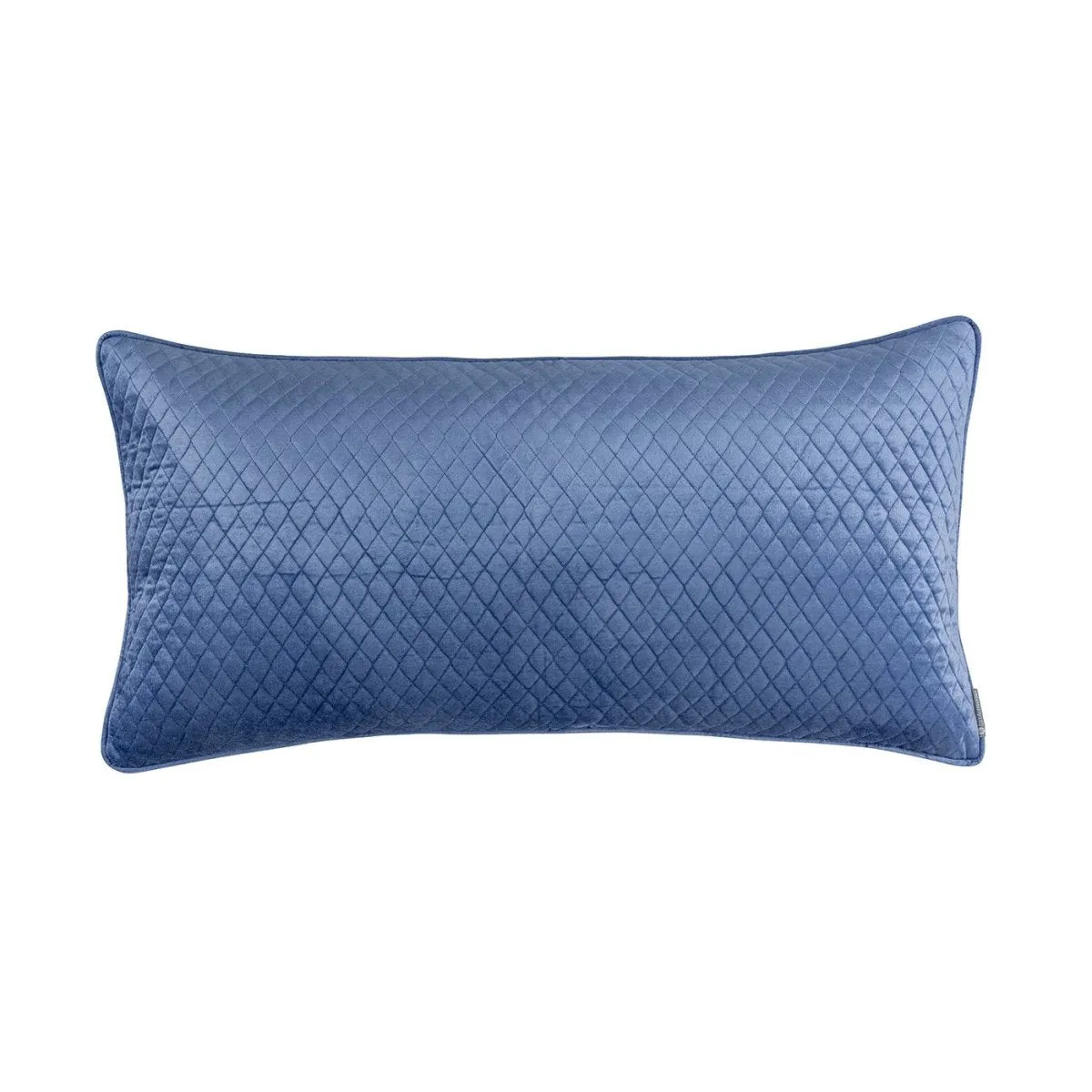 Valentina Azure Large Quilted Pillow by Lili Alessandra