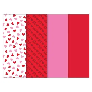 Valentine's Day Assorted Printed Tissue Papers