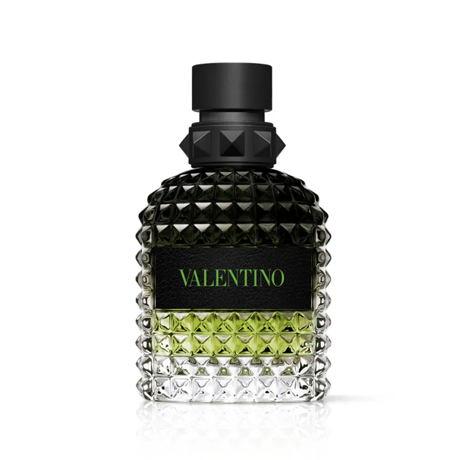 Valentino Born In Roma Green Stravaganza Uomo Eau De Toilette For Him 50ml