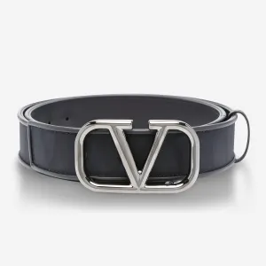 Valentino Garavani Toile Iconographe Buckle Belt