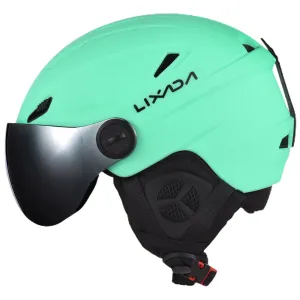 valiant Lixada Ski Helmet Snowboarding Protective Gear - Winter Safety Equipment,Green