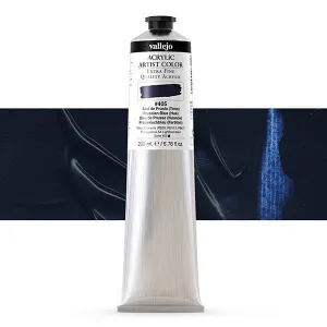 VALLEJO ACRYLIC ARTIST 405: 200 ML. PRUSSIAN BLUE (HUE)