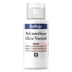 VALLEJO POLYURETHANE GLOSS VARNISH 650-60ML