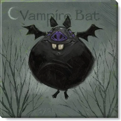 Vampire Bat Giclee Wall Art