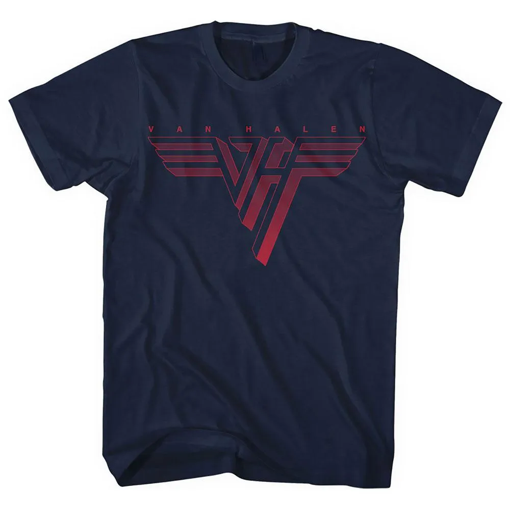 Van Halen Unisex Tee: Classic Red Logo