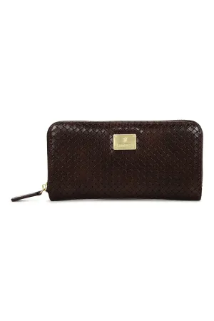 Van Heusen Women's Wallet (Dark Brown)