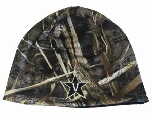 Vanderbilt Commodores TOW Realtree Max5 BLACK Seasons Reversible Beanie Hat Cap