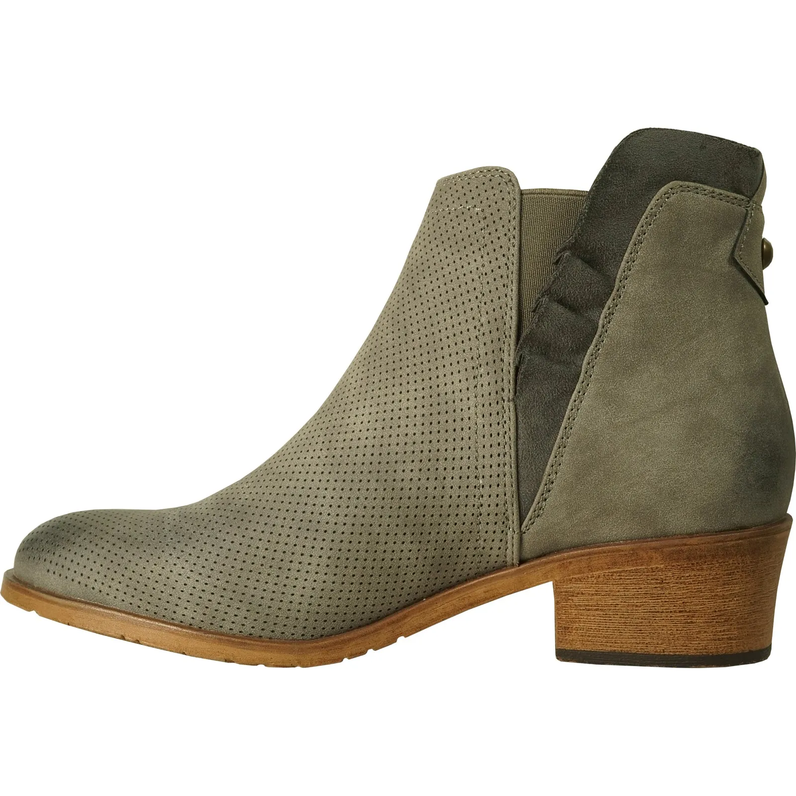 VANGELO Women Boot HF0402 Ankle Dress Boot Grey