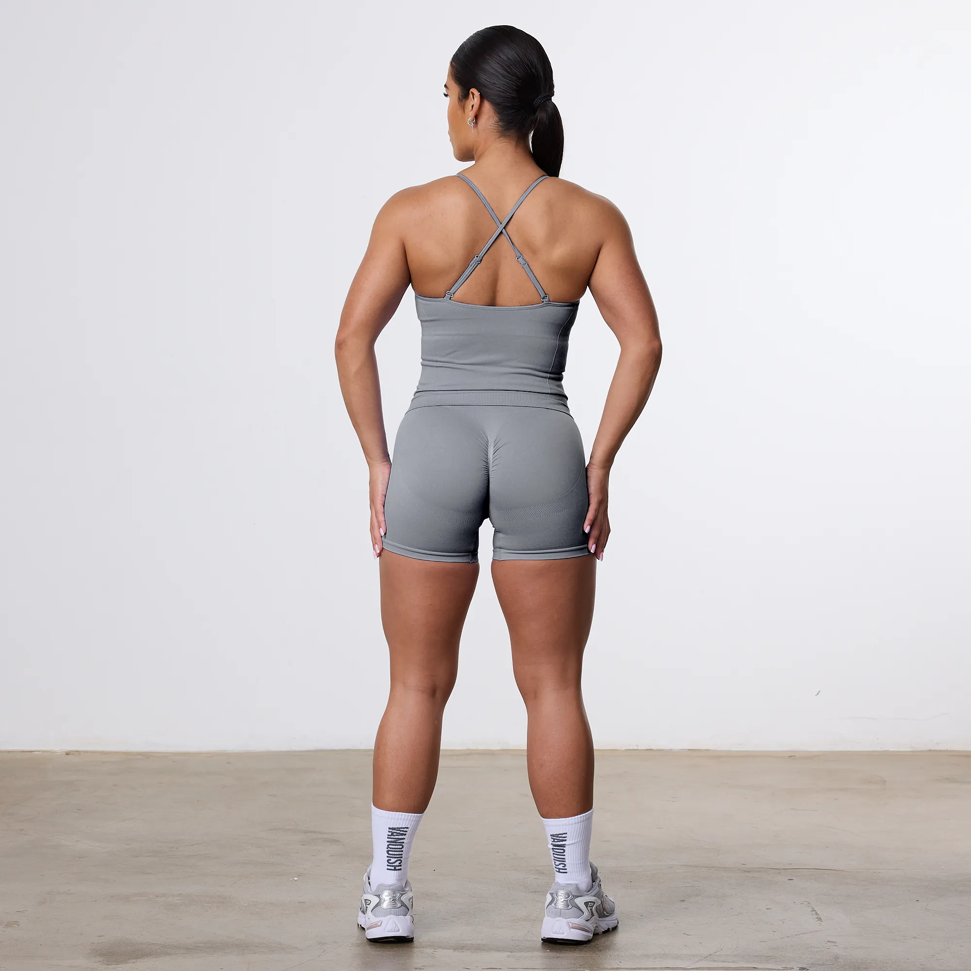 Vanquish Elevate Seamless Smoke Grey 2 in 1 Vest