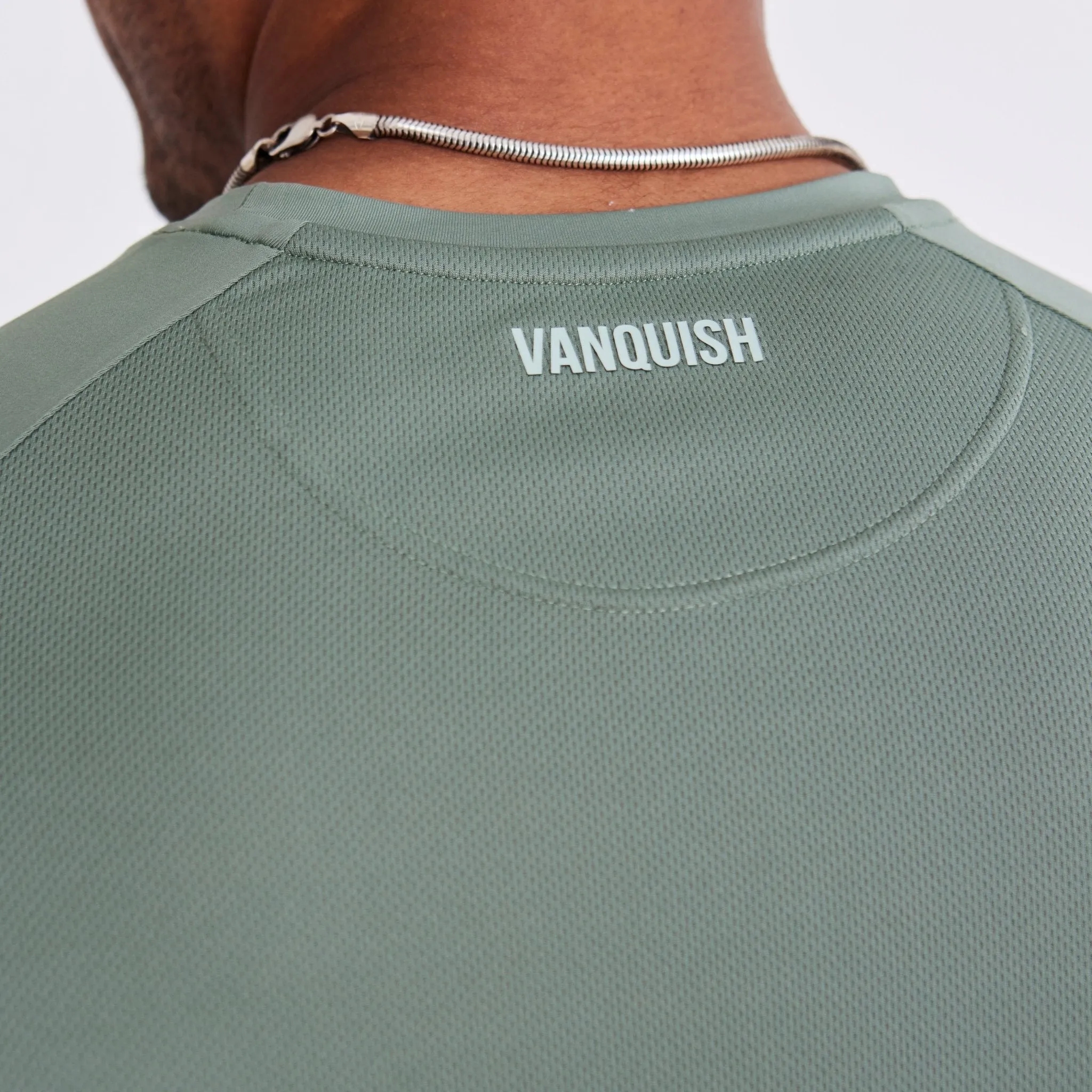 Vanquish Essential Green Performance Short Sleeve T Shirt