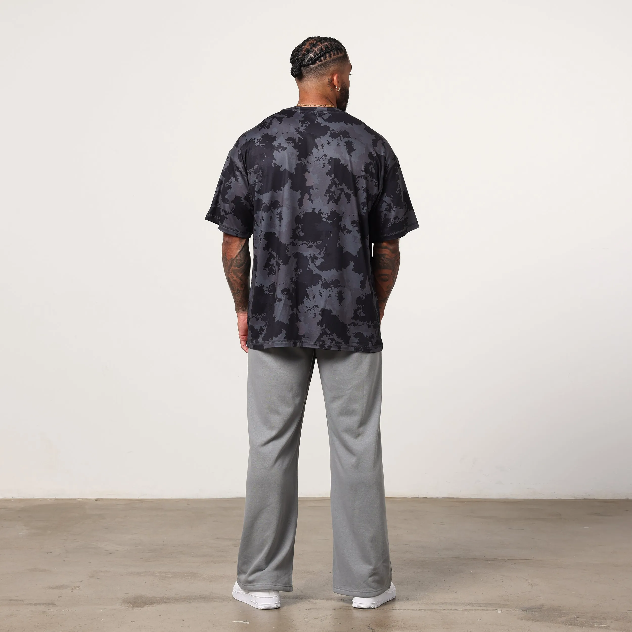 Vanquish Utility Black Camo Oversized T Shirt