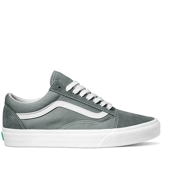 Vans Old Skool Stormy Weather Grey Glow in the Dark Stripe Ckearance