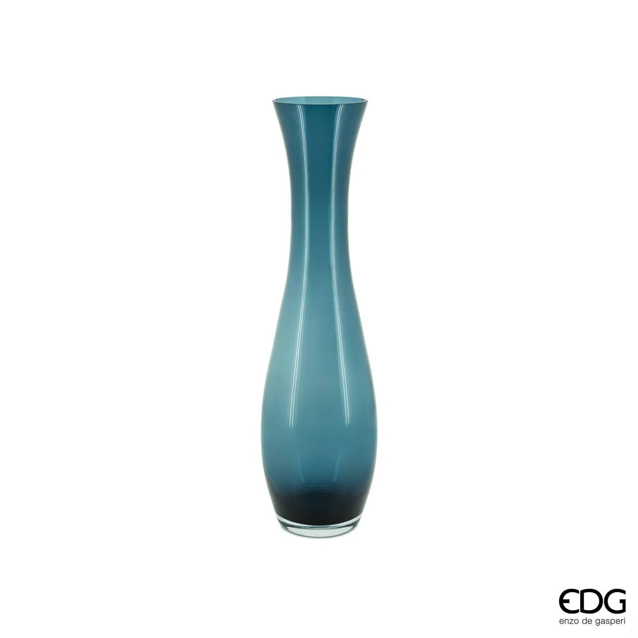 Vaso in vetro VENUS Teal By EDG Enzo De Gasperi