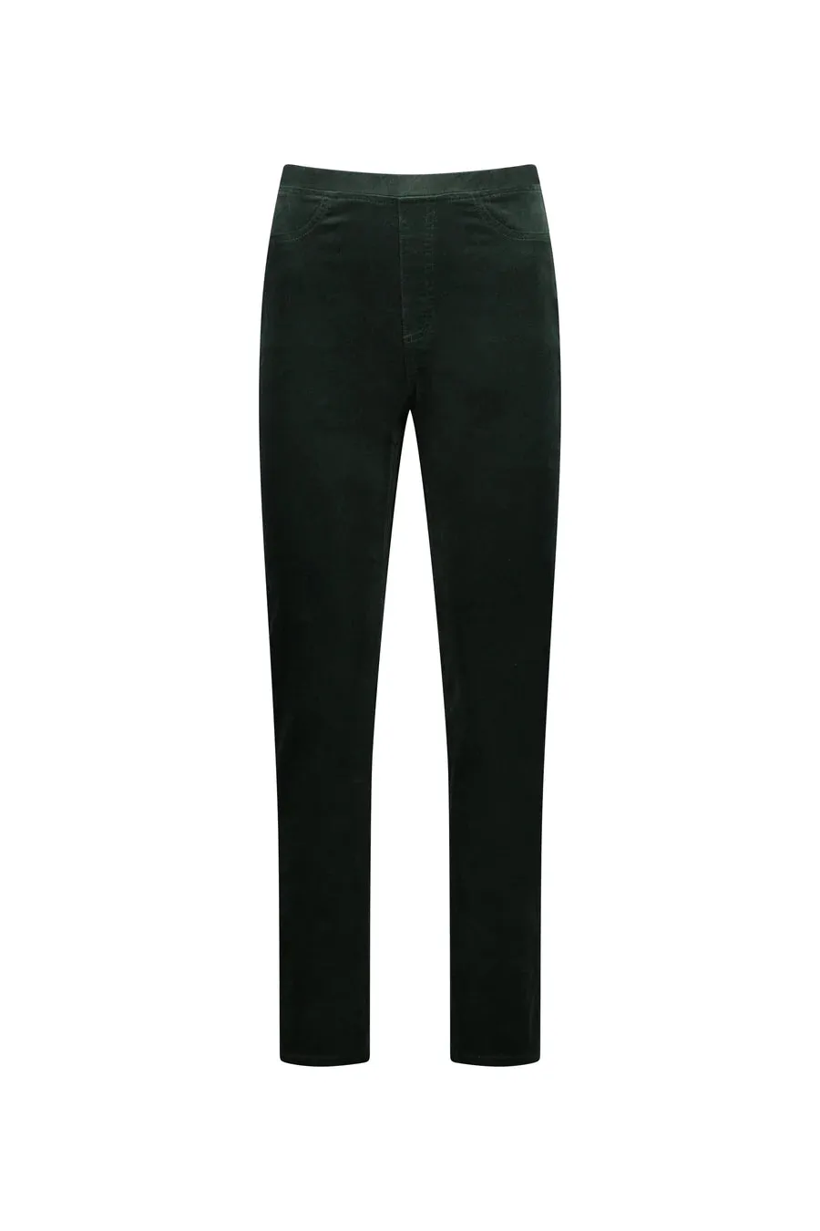 Vassalli Slim Leg Pinwale Cord Pull On Pant