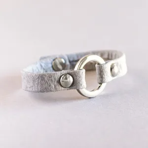 Vegan One Love Bracelet - Silver