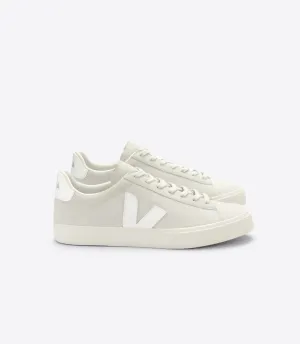 VEJA Men's Campo Natural White Suede Sneaker