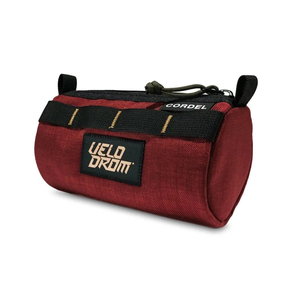 VELODROM Raceday by Cordel Durum Mini Handlebar Bag - Burgundy