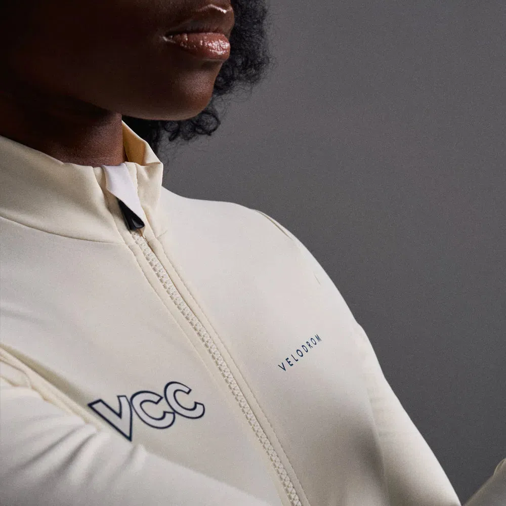 VELODROM VCC Thermal Long Sleeve Jersey AW23 - Classic Off White