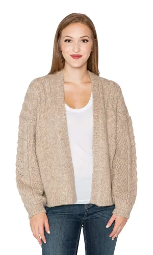 Velvet by Graham & Spencer Beverlee Alpaca Open Cardigan Sweater