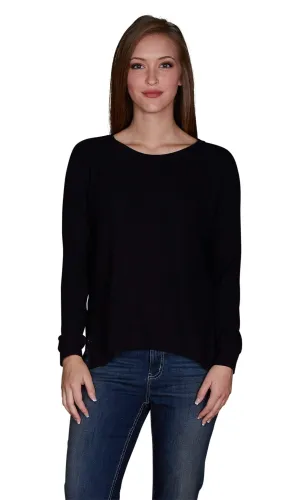 Velvet by Graham & Spencer Cade Cozy Jersey Crewneck Top