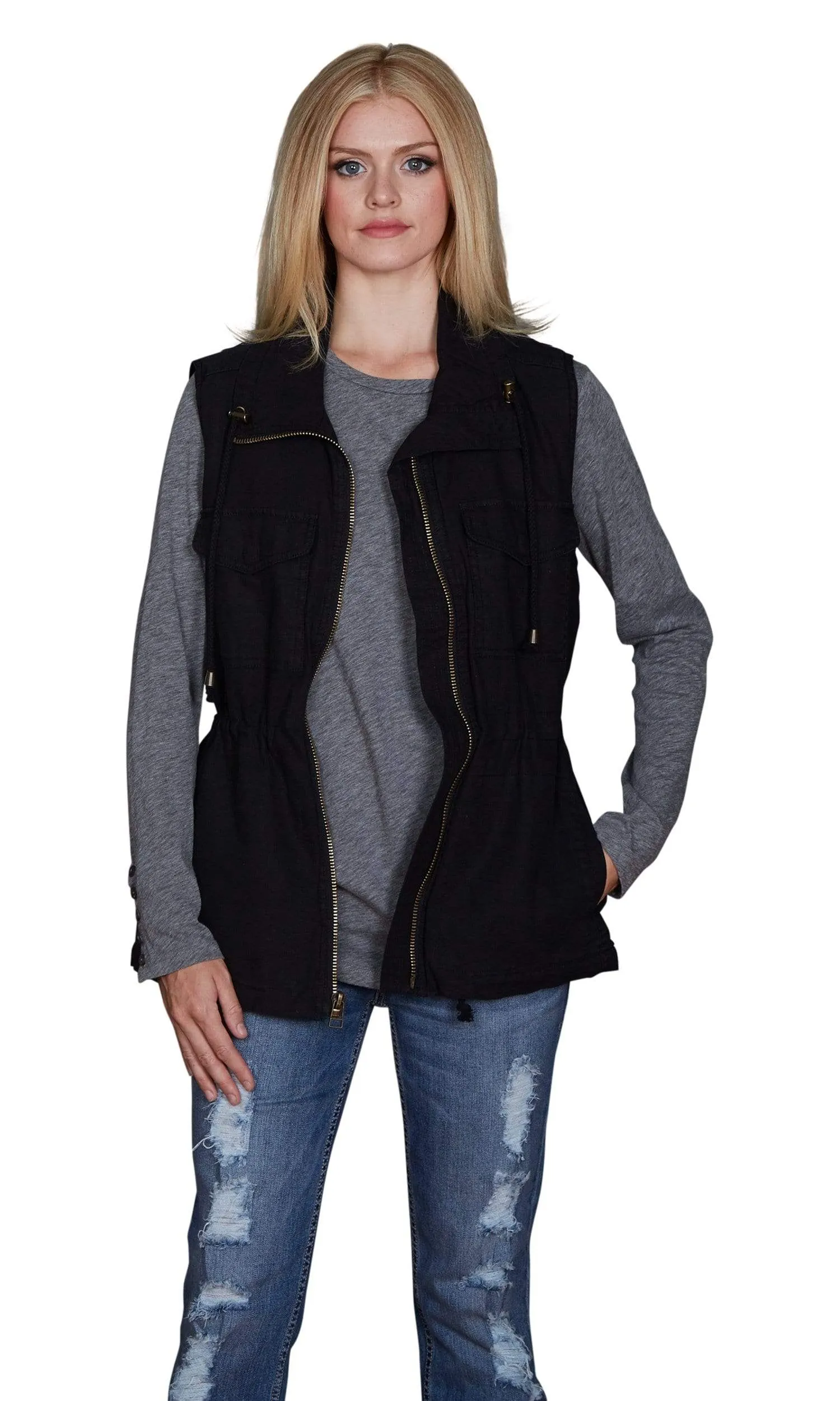 Velvet by Graham & Spencer Waylin Padded Anorak Vest