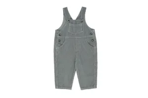 Velvet Overall - Light Grey